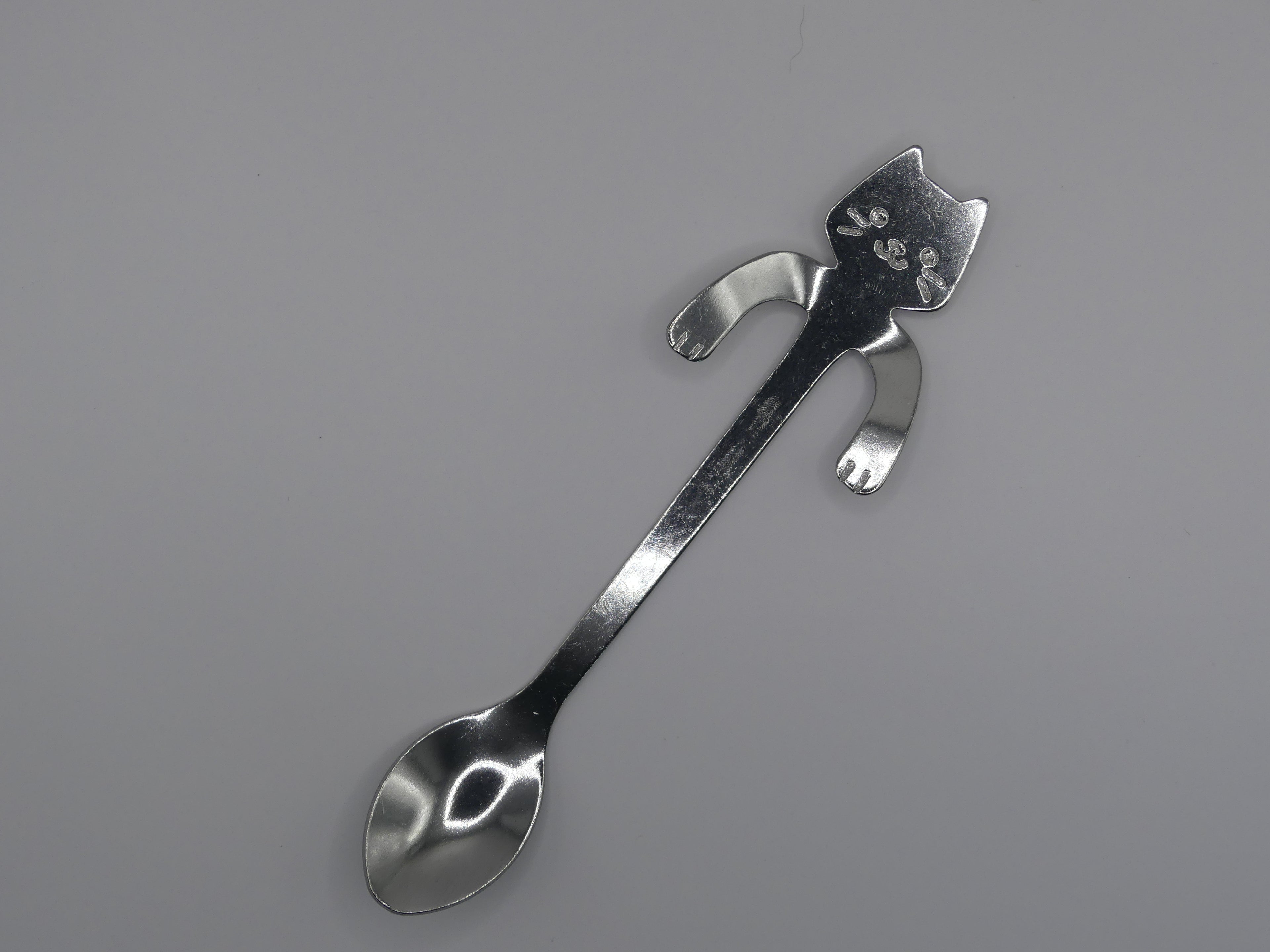 Petite cuillère chat