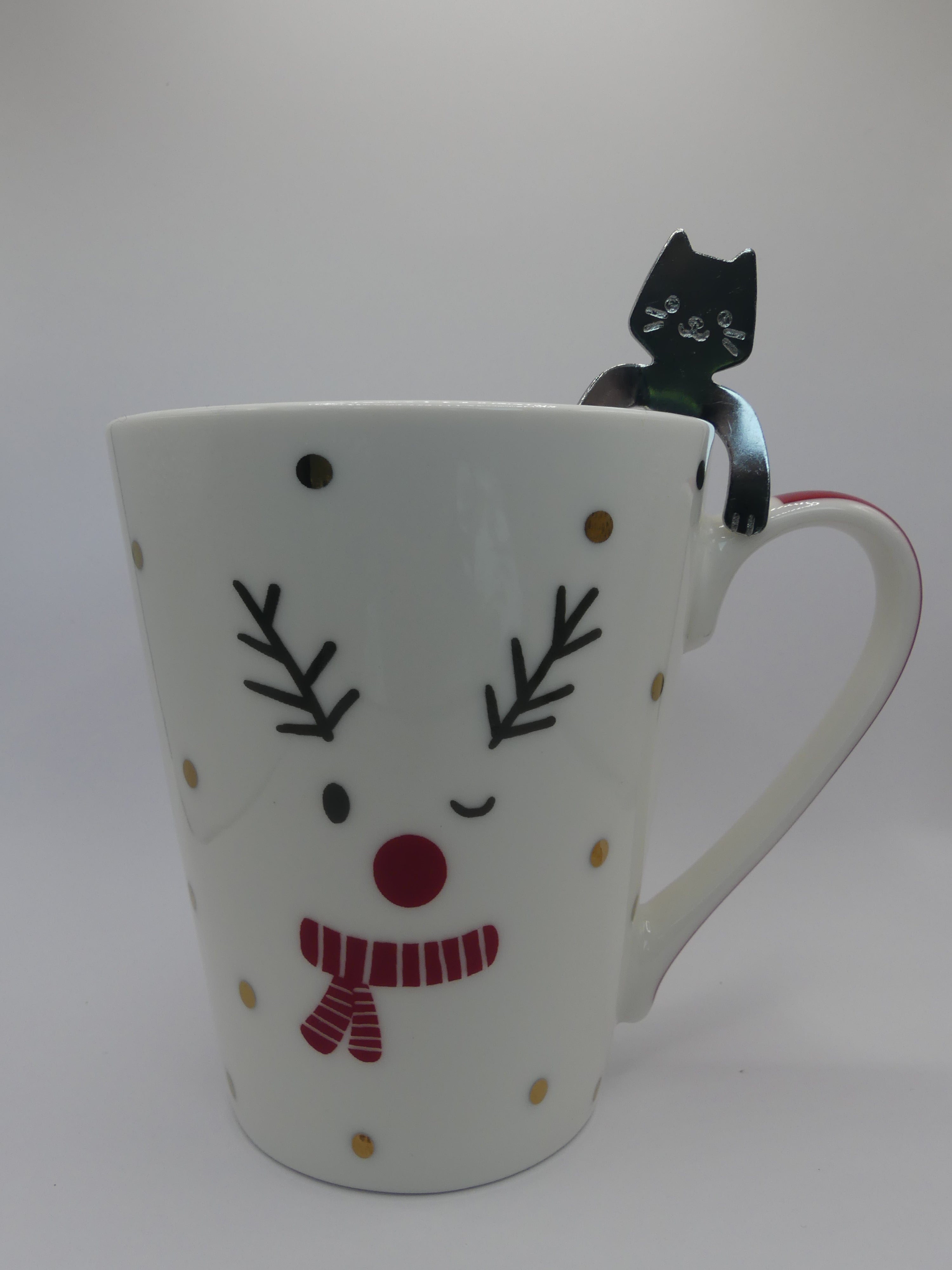 Petite cuillère chat