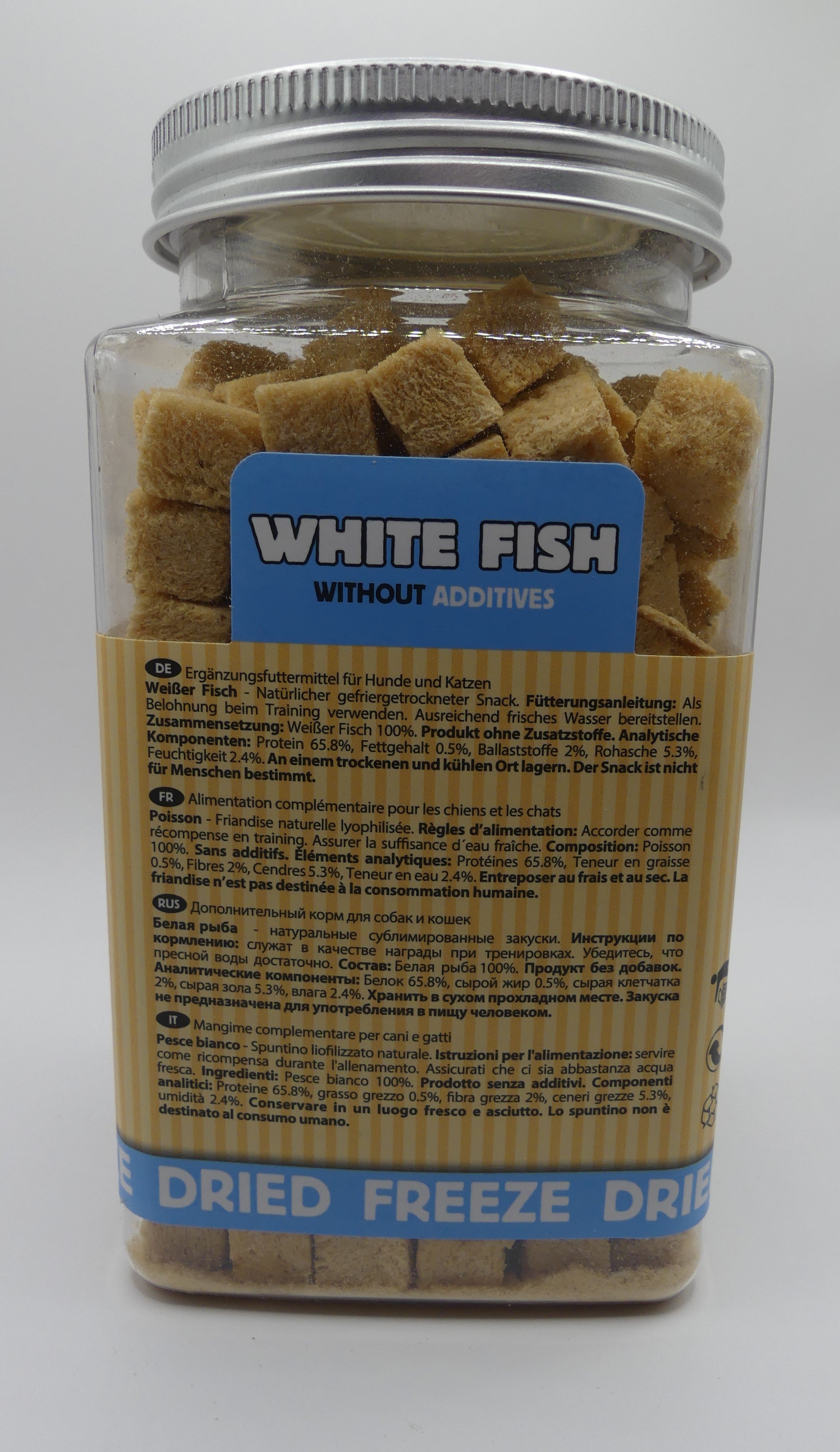 Friandises lyophilisés poisson