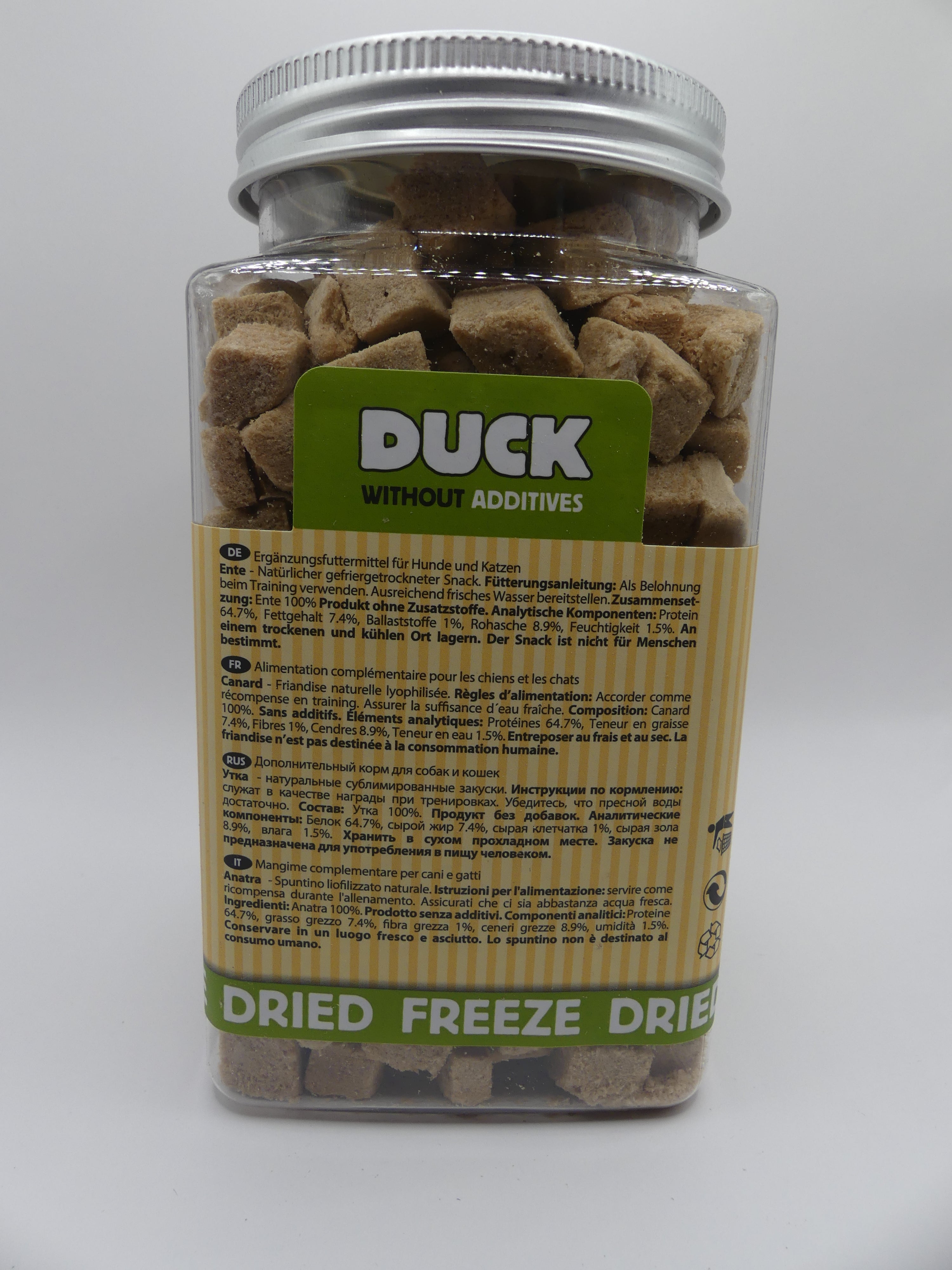 Friandises lyophilisées - canard