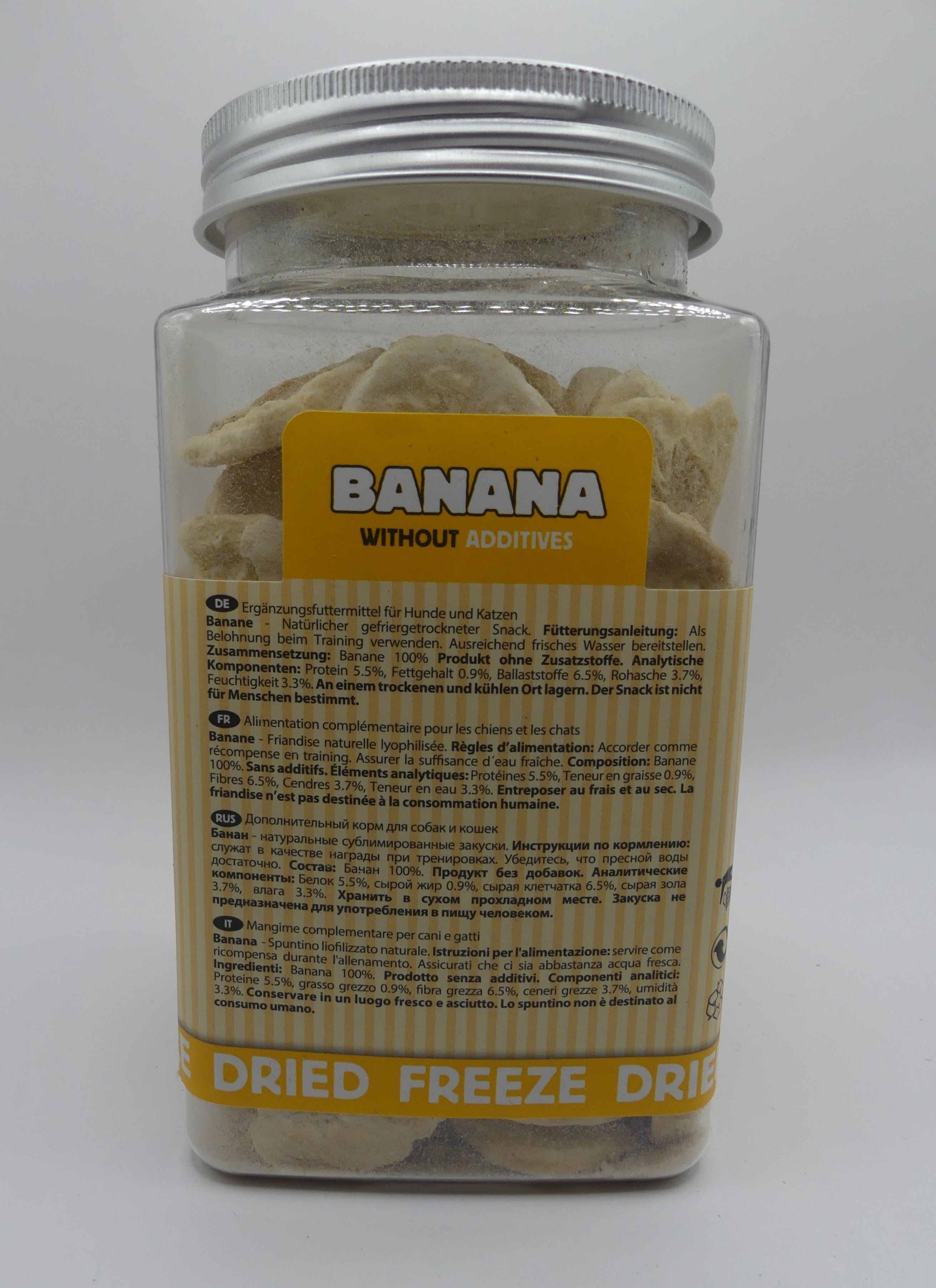 Friandises lyophilisées - banane