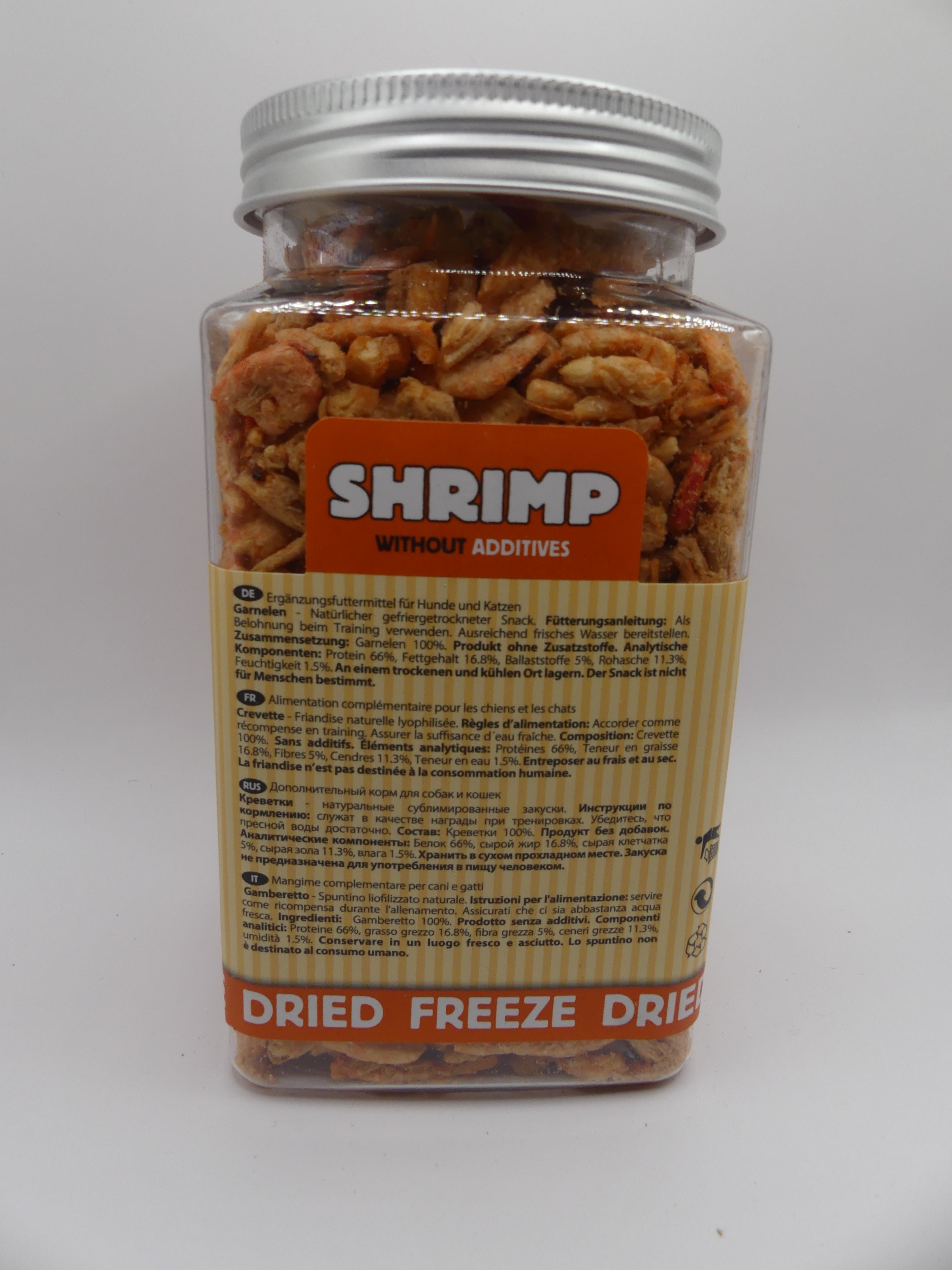 Friandises lyophilisées - crevettes